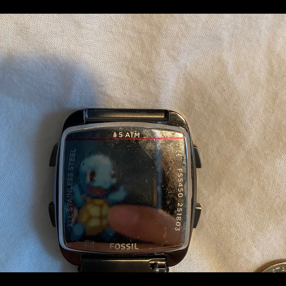 Fossil Rutherford digital watch. - Picture 4 of 6